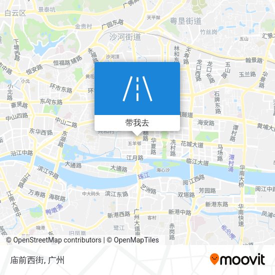 庙前西街地图