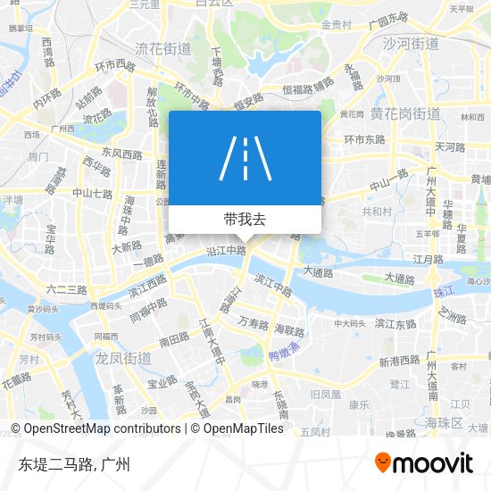 东堤二马路地图