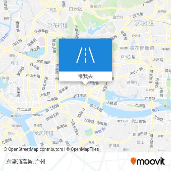 东濠涌高架地图