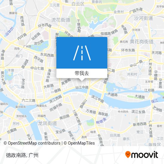 德政南路地图