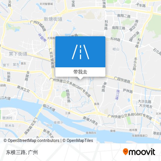 东横三路地图