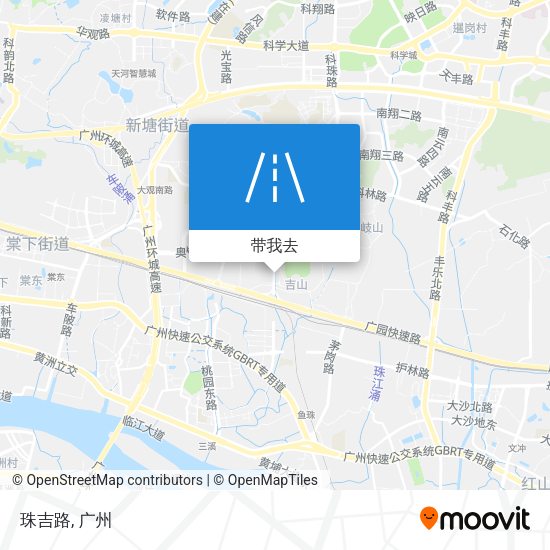 珠吉路地图
