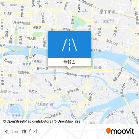 会展南二路地图