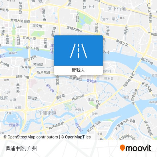 凤浦中路地图