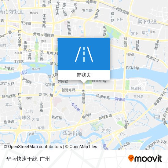 华南快速干线地图