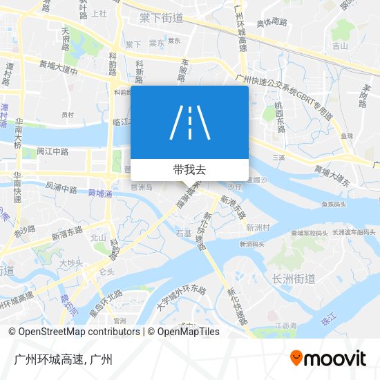 广州环城高速地图