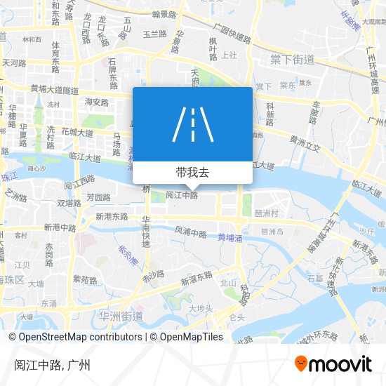 阅江中路地图