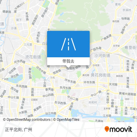 正平北街地图