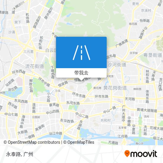 永泰路地图