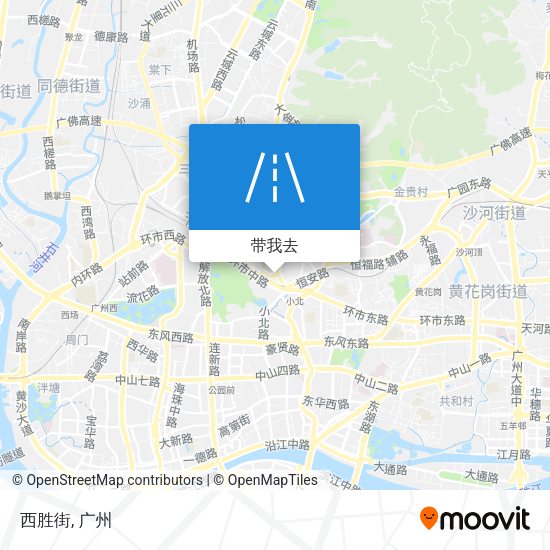 西胜街地图