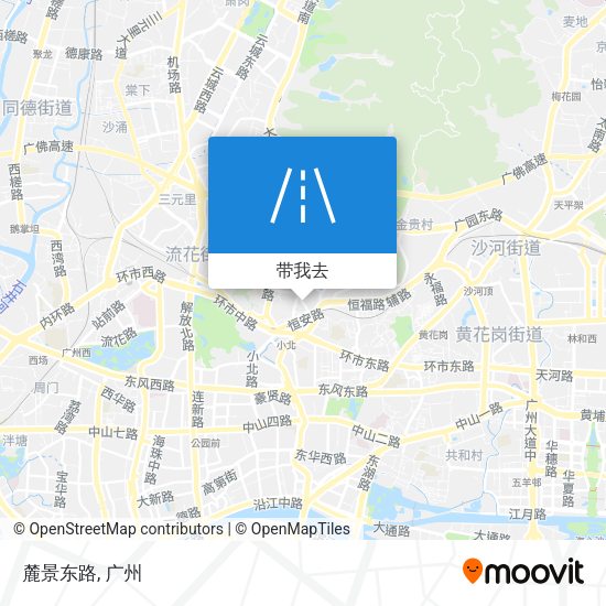 麓景东路地图