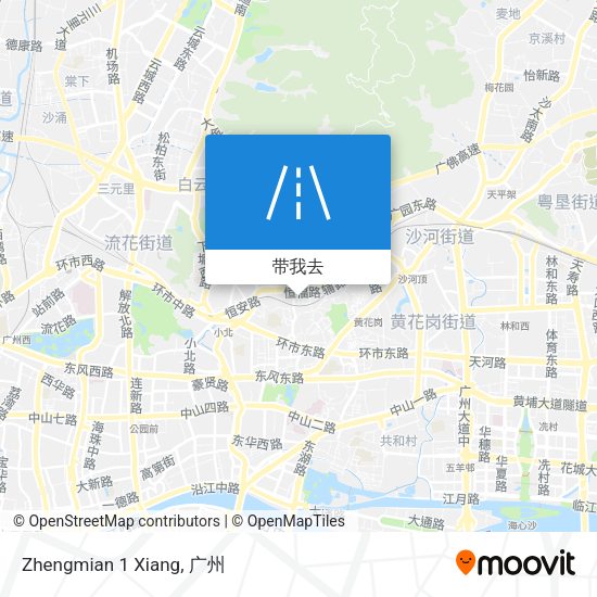 Zhengmian 1 Xiang地图