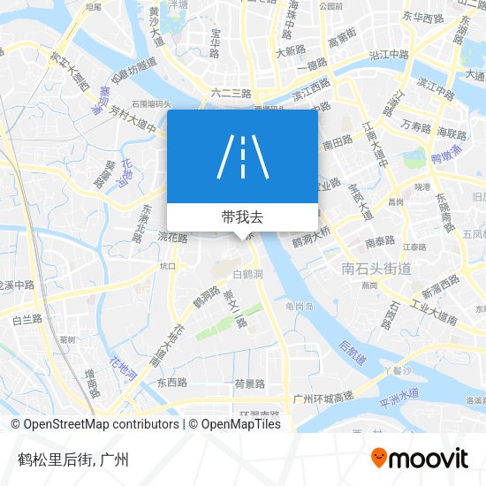 鹤松里后街地图