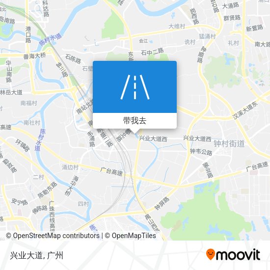 兴业大道地图