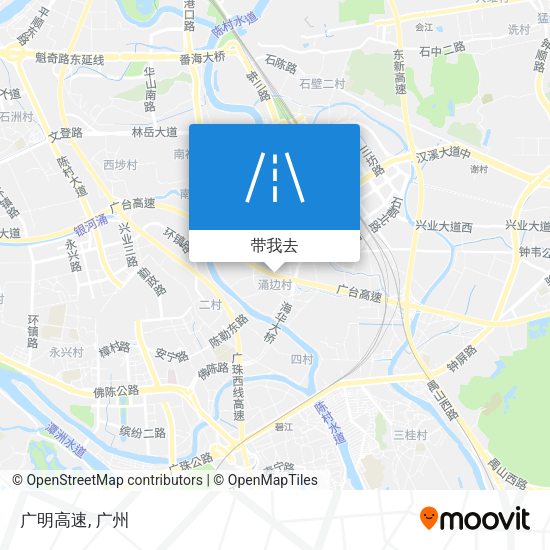 广明高速地图