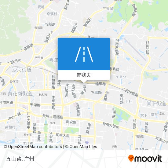 五山路地图