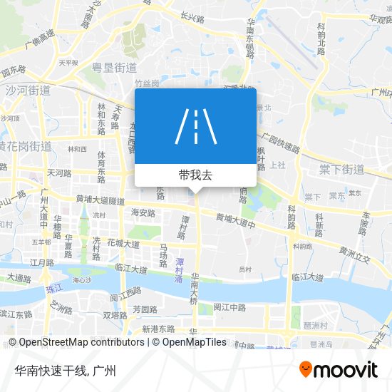 华南快速干线地图