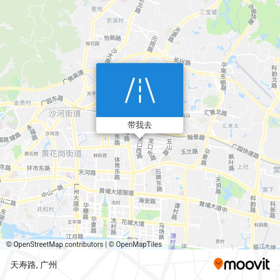 天寿路地图