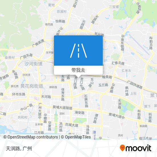 天润路地图