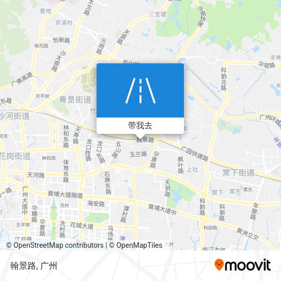 翰景路地图