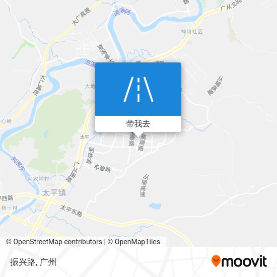 振兴路地图