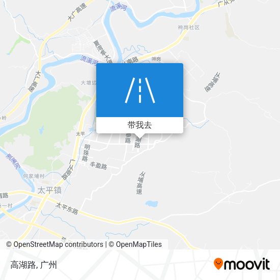 高湖路地图