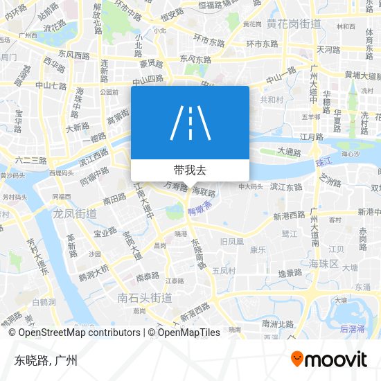 东晓路地图