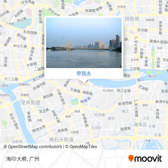 海印大桥地图