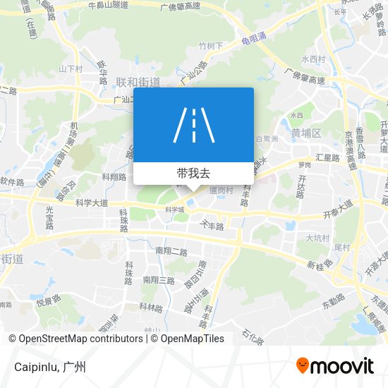 Caipinlu地图