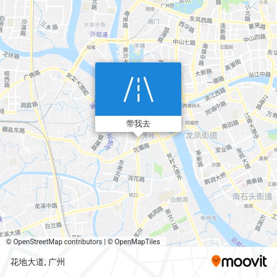 花地大道地图