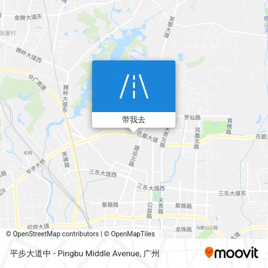 平步大道中 - Pingbu Middle Avenue地图