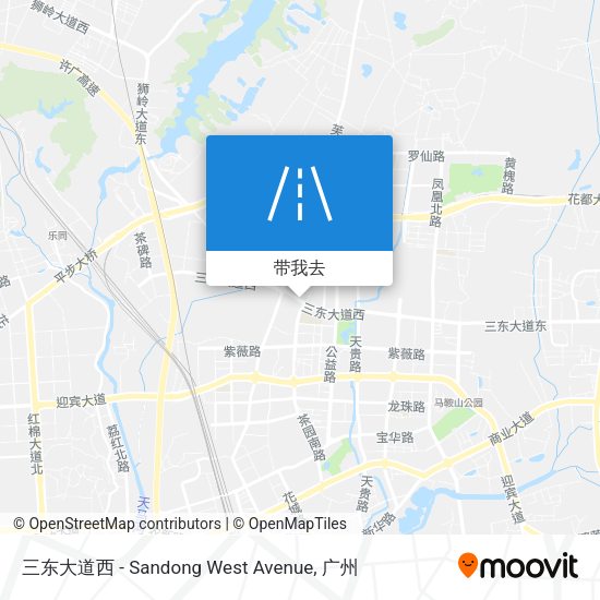 三东大道西 - Sandong West Avenue地图