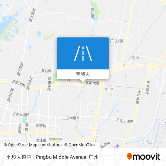 平步大道中 - Pingbu Middle Avenue地图