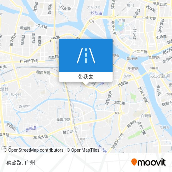 穗盐路地图