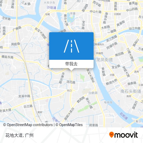 花地大道地图