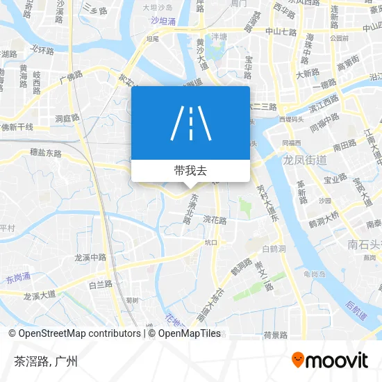 茶滘路地图