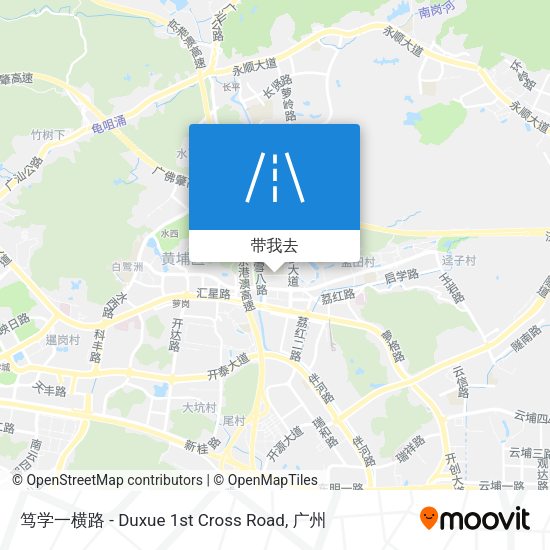 笃学一横路 - Duxue 1st Cross Road地图