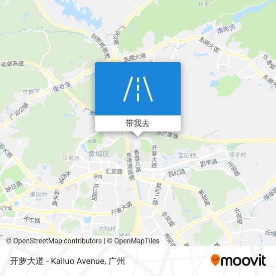 开萝大道 - Kailuo Avenue地图