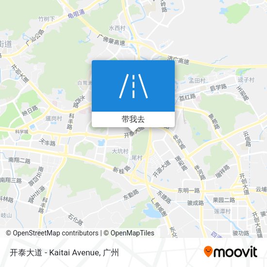 开泰大道 - Kaitai Avenue地图