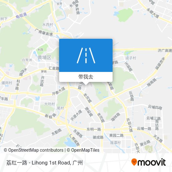 荔红一路 - Lihong 1st Road地图
