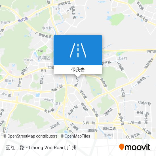 荔红二路 - Lihong 2nd Road地图