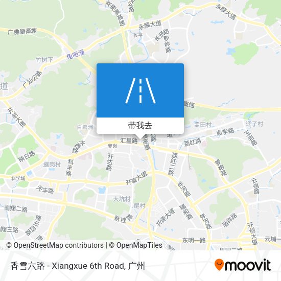香雪六路 - Xiangxue 6th Road地图