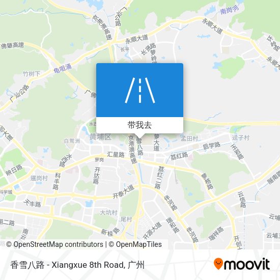 香雪八路 - Xiangxue 8th Road地图