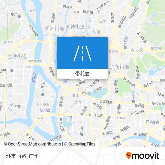 环市西路地图
