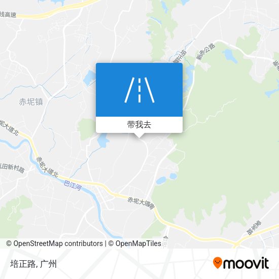 培正路地图