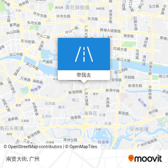 南贤大街地图