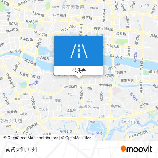 南贤大街地图