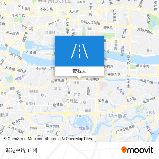 新港中路地图