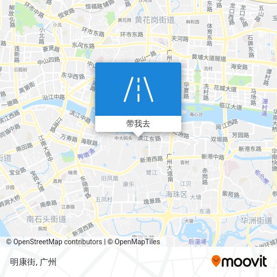 明康街地图