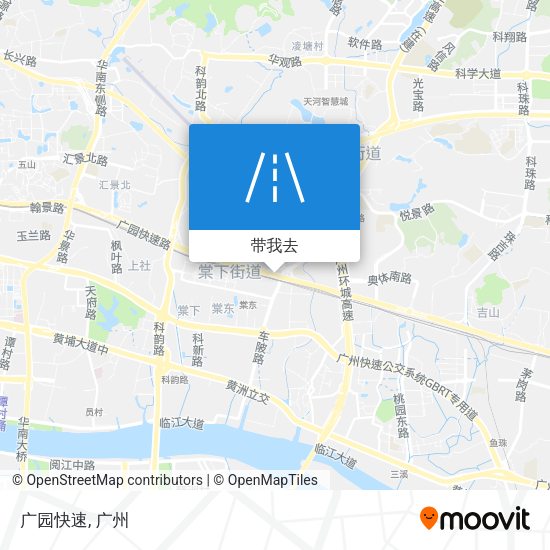 广园快速地图